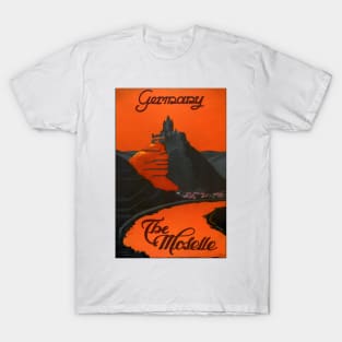 Vintage Travel Poster Germany The Moselle T-Shirt